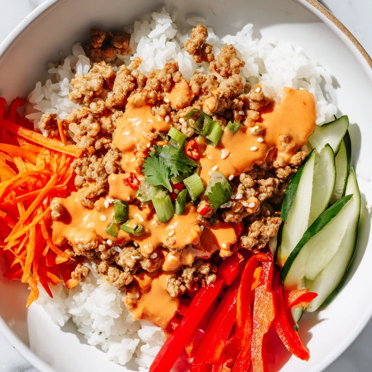 Ground Turkey Rice Bowls
