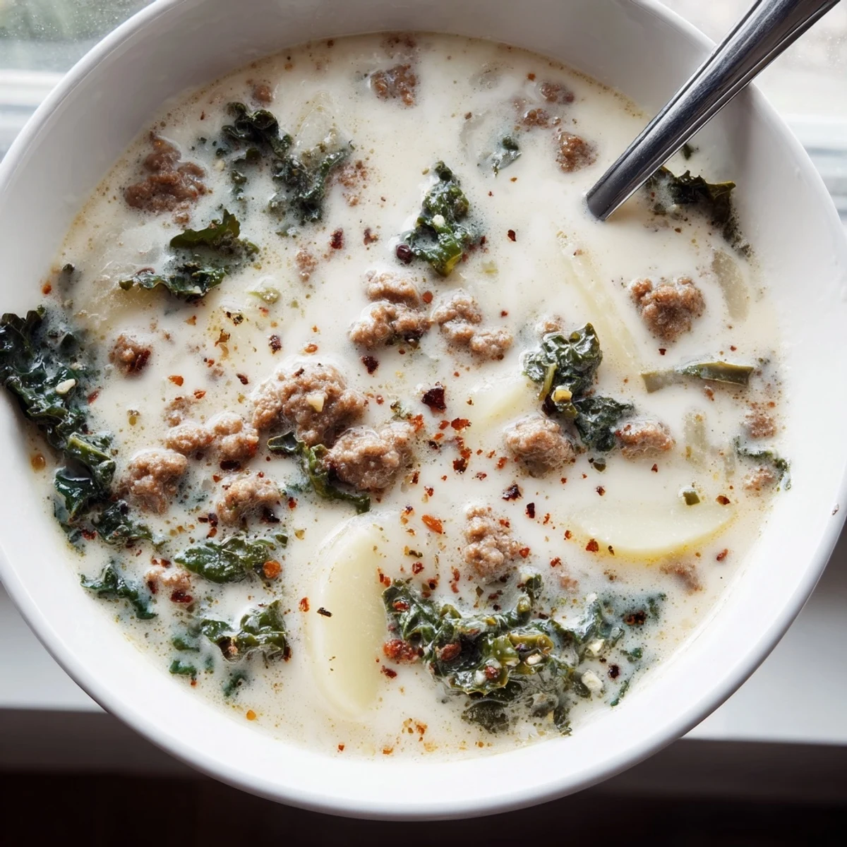 Creamy Zuppa Toscana Italian Soup