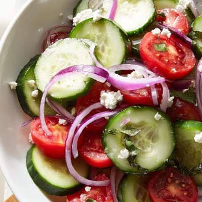 Italian Cucumber Salad